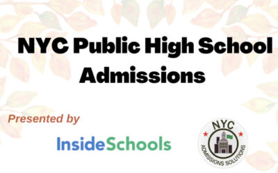 High School Admissions: Your Questions Are Answered!
